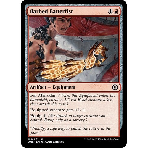 Barbed Batterfist FOIL - ONE