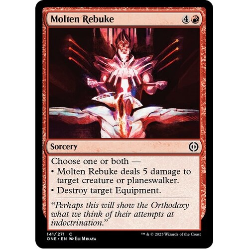 Molten Rebuke FOIL - ONE