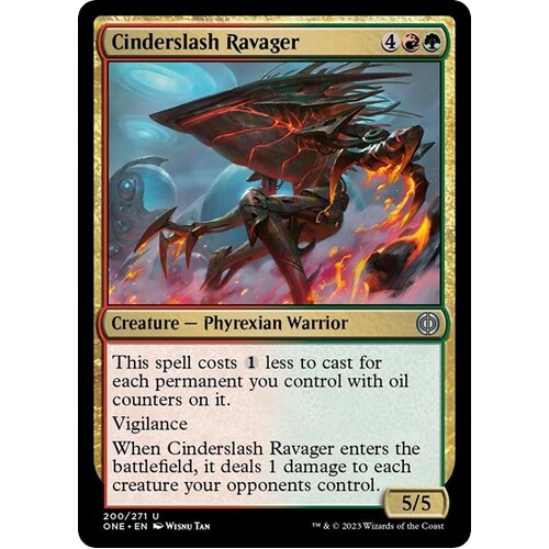 Cinderslash Ravager FOIL - ONE