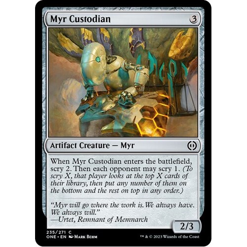 Myr Custodian FOIL - ONE