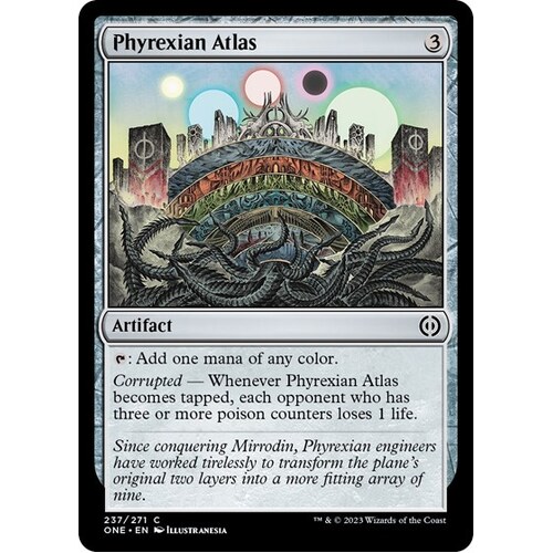 Phyrexian Atlas FOIL - ONE