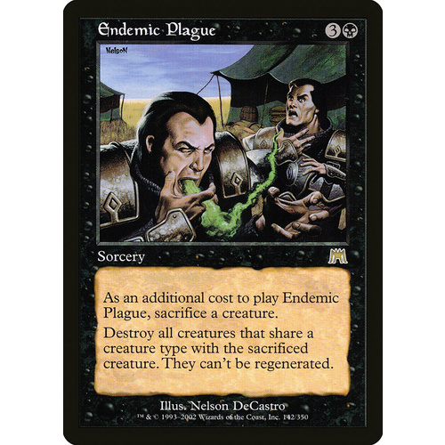 Endemic Plague - ONS