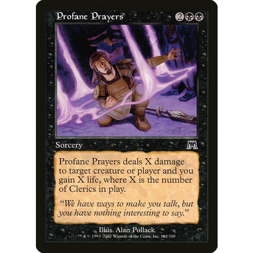 Profane Prayers - ONS