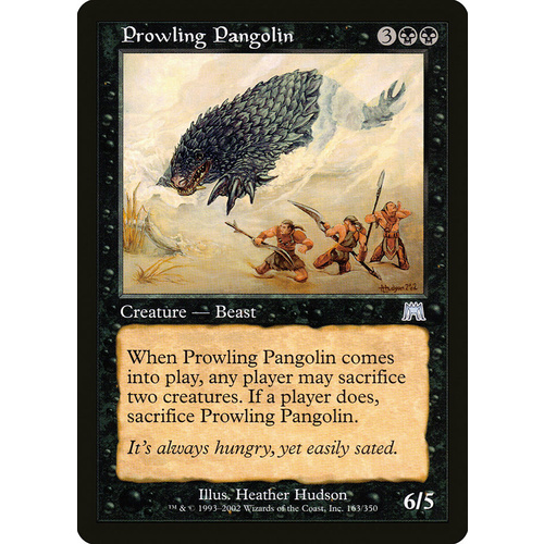 Prowling Pangolin - ONS