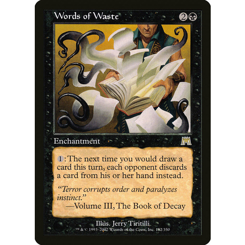 Words of Waste - ONS