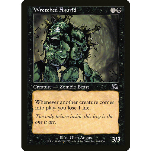 Wretched Anurid - ONS