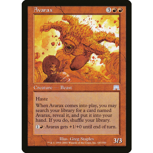 Avarax - ONS