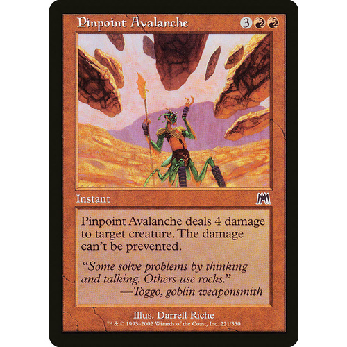 Pinpoint Avalanche - ONS