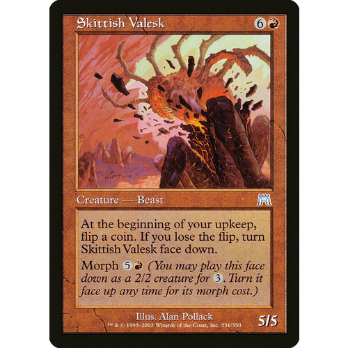 Skittish Valesk - ONS