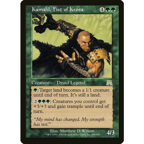 Kamahl, Fist of Krosa - ONS