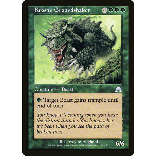 Krosan Groundshaker - ONS