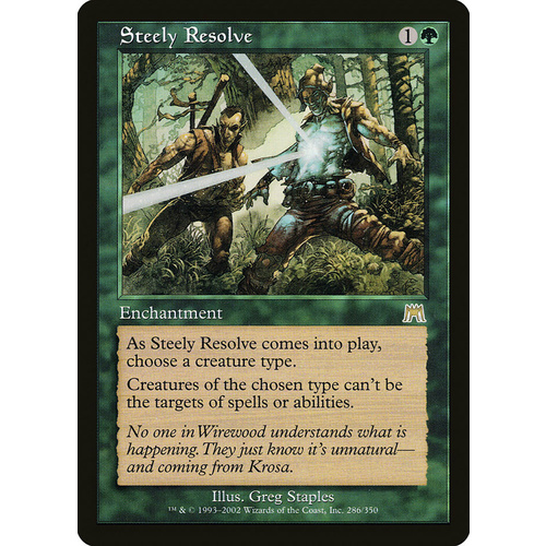 Steely Resolve - ONS