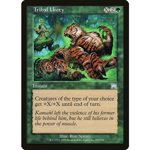 Tribal Unity - ONS
