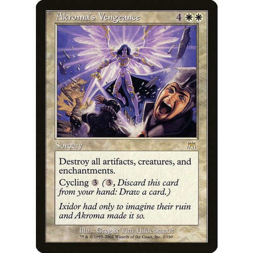 Akroma's Vengeance FOIL - ONS