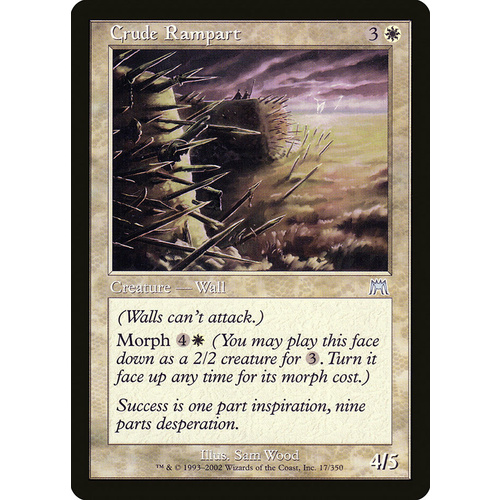 Crude Rampart FOIL - ONS