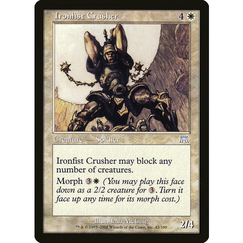 Ironfist Crusher FOIL - ONS