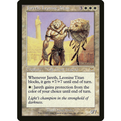 Jareth, Leonine Titan FOIL - ONS