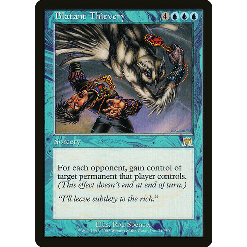 Blatant Thievery FOIL - ONS