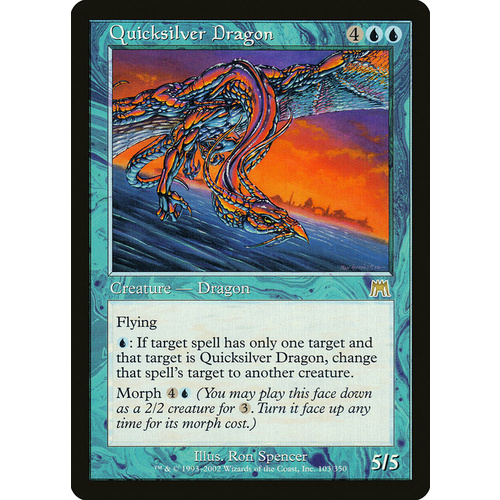 Quicksilver Dragon FOIL - ONS