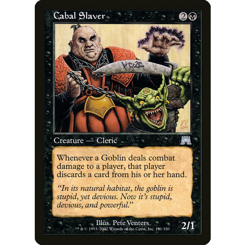 Cabal Slaver FOIL - ONS