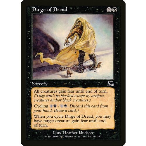 Dirge of Dread FOIL - ONS