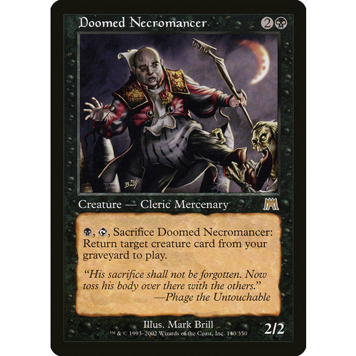 Doomed Necromancer FOIL - ONS
