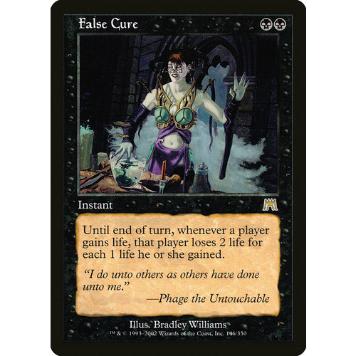 False Cure FOIL - ONS