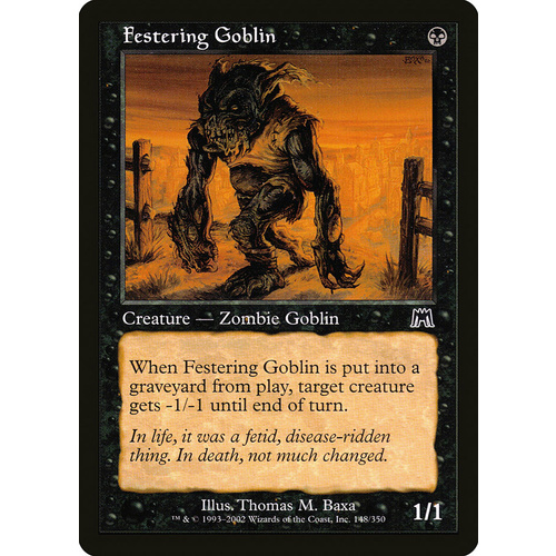 Festering Goblin FOIL - ONS
