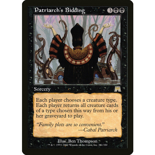 Patriarch's Bidding FOIL - ONS