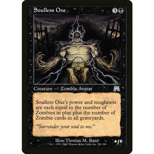 Soulless One FOIL - ONS