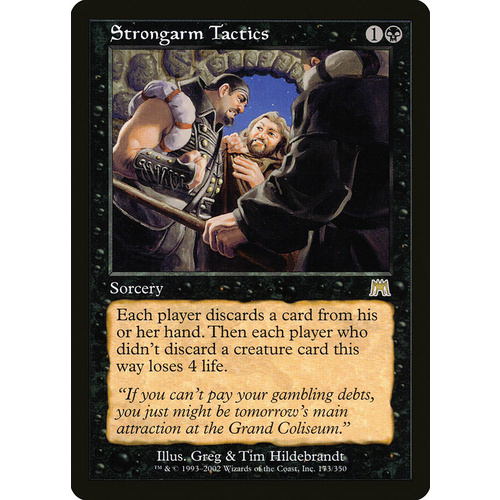 Strongarm Tactics FOIL - ONS