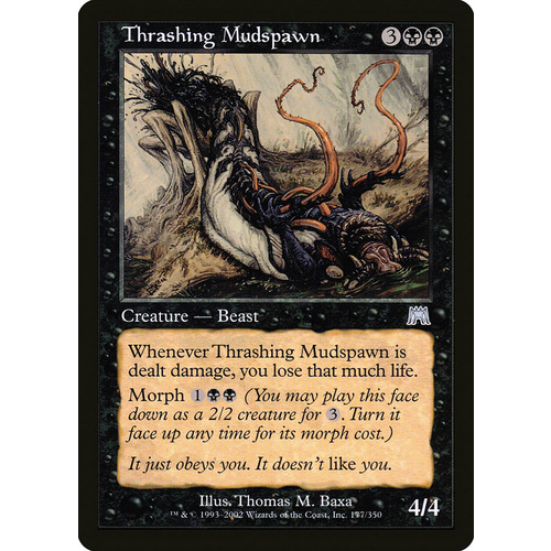 Thrashing Mudspawn FOIL - ONS