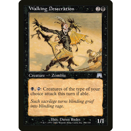Walking Desecration FOIL - ONS