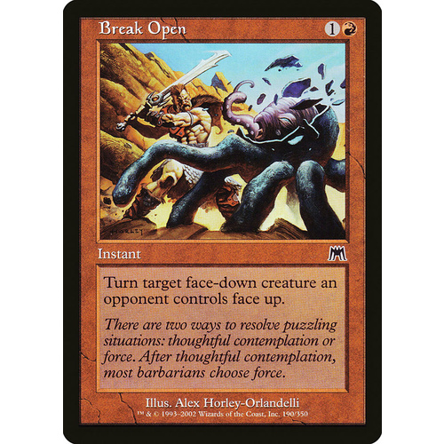 Break Open FOIL - ONS