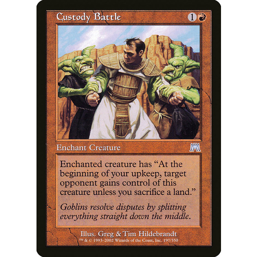 Custody Battle FOIL - ONS