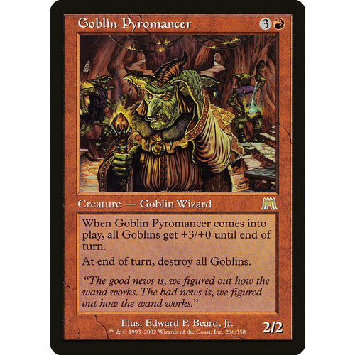 Goblin Pyromancer FOIL - ONS