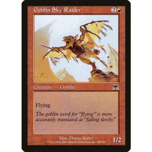 Goblin Sky Raider FOIL - ONS