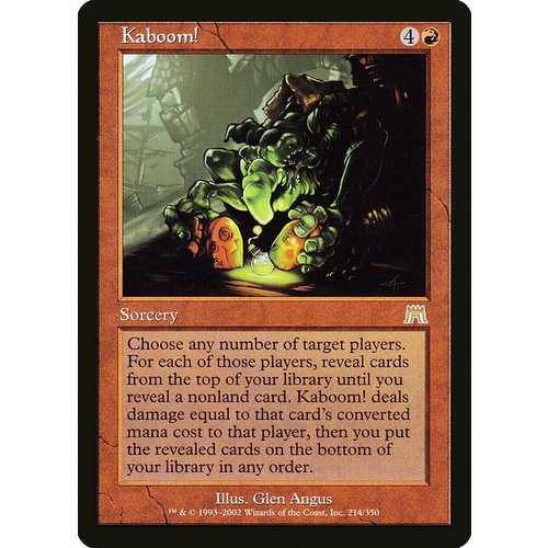 Kaboom! FOIL - ONS