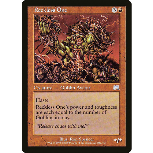 Reckless One FOIL - ONS