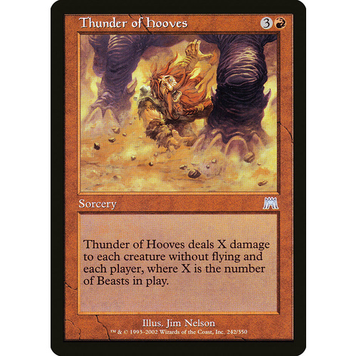 Thunder of Hooves FOIL - ONS