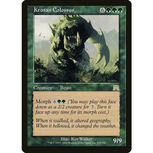 Krosan Colossus FOIL - ONS