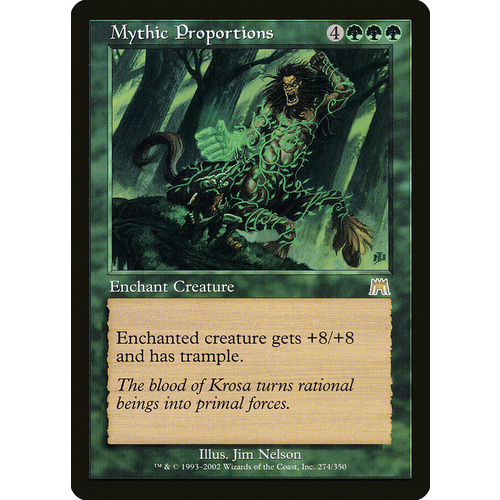 Mythic Proportions FOIL - ONS