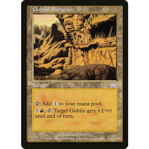 Goblin Burrows FOIL - ONS