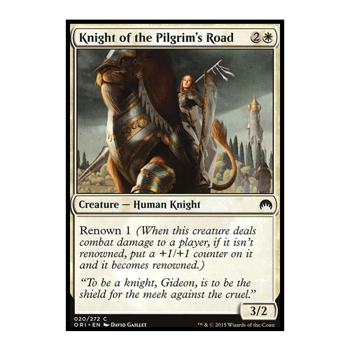 Knight of the Pilgrim's Road FOIL - ORI