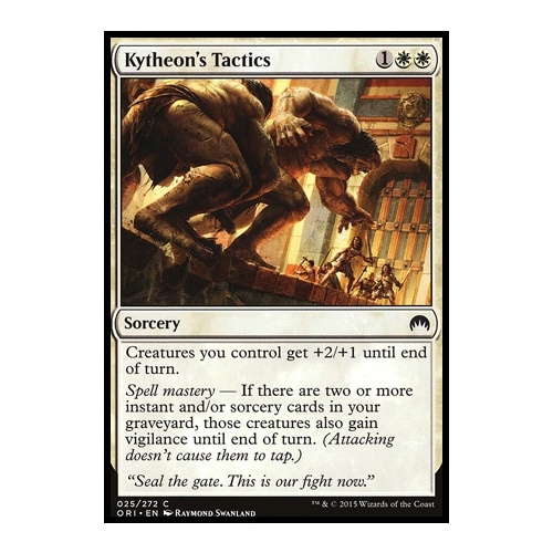 Kytheon's Tactics FOIL - ORI