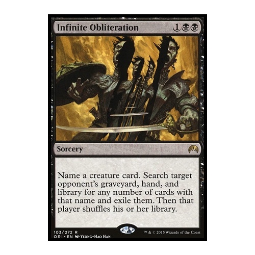 Infinite Obliteration FOIL - ORI