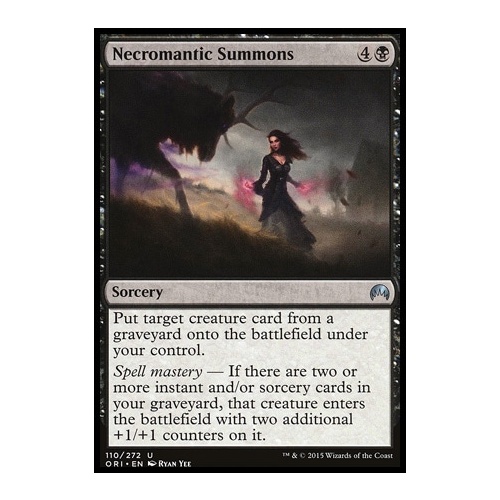 Necromantic Summons FOIL - ORI