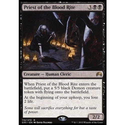 Priest of the Blood Rite FOIL - ORI