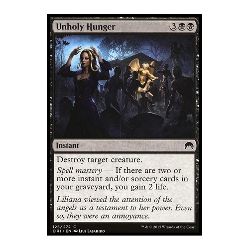 Unholy Hunger FOIL - ORI