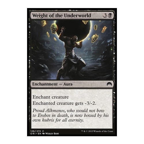 Weight of the Underworld FOIL - ORI